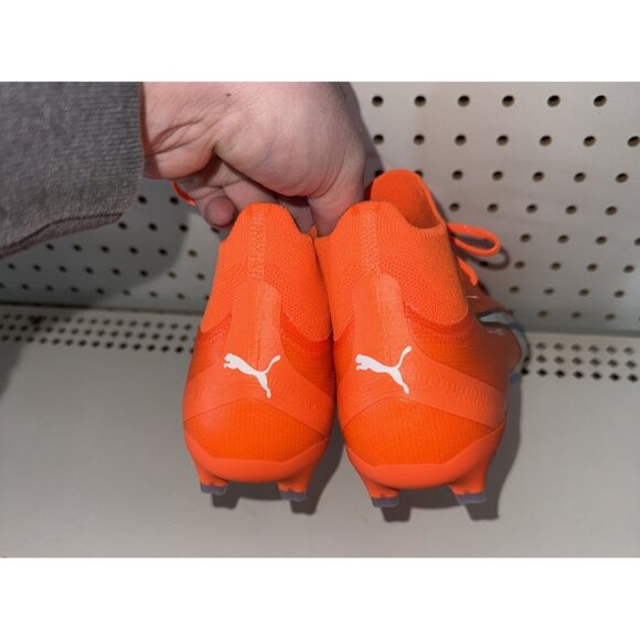 PUMA Ultra Pro FG AG Mens Soccer Cleats Size 9 Orange Blue White Black main image 5